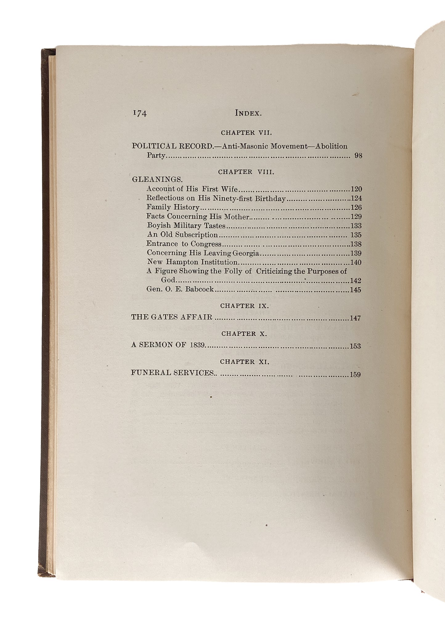 1885 ALVAH SABIN. Life of Vermont Baptist Revivalist, Anti-Slavery Abolitionist, and State Representative.