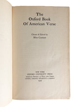 Load image into Gallery viewer, 1927 RIVIERE BINDING. First Edition of The Oxford Book of American Verse. Superb.