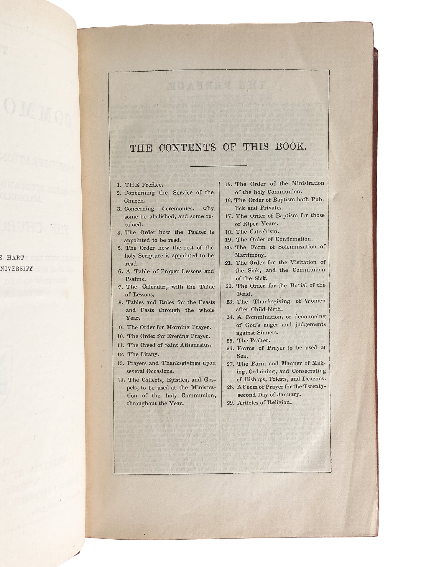 1900 COMMON PRAYER. In Superbly Executed Scottish Arts & Crafts Binding.