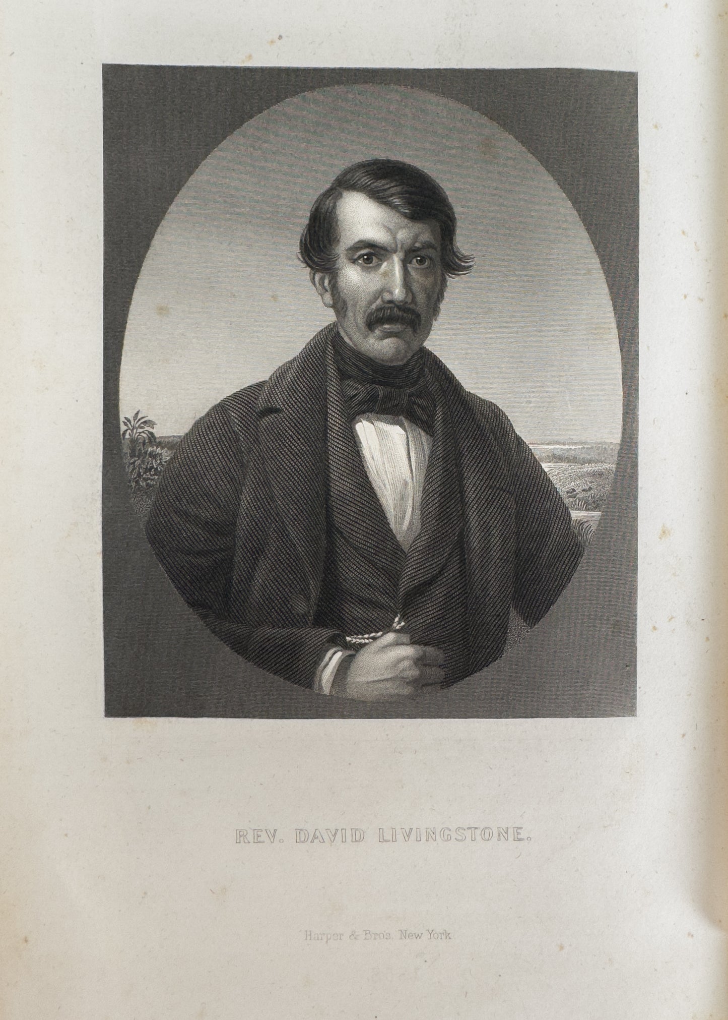 1858 DAVID LIVINGSTONE. First American Edition - Missionary Travels and Researches in South Africa - Slavery.