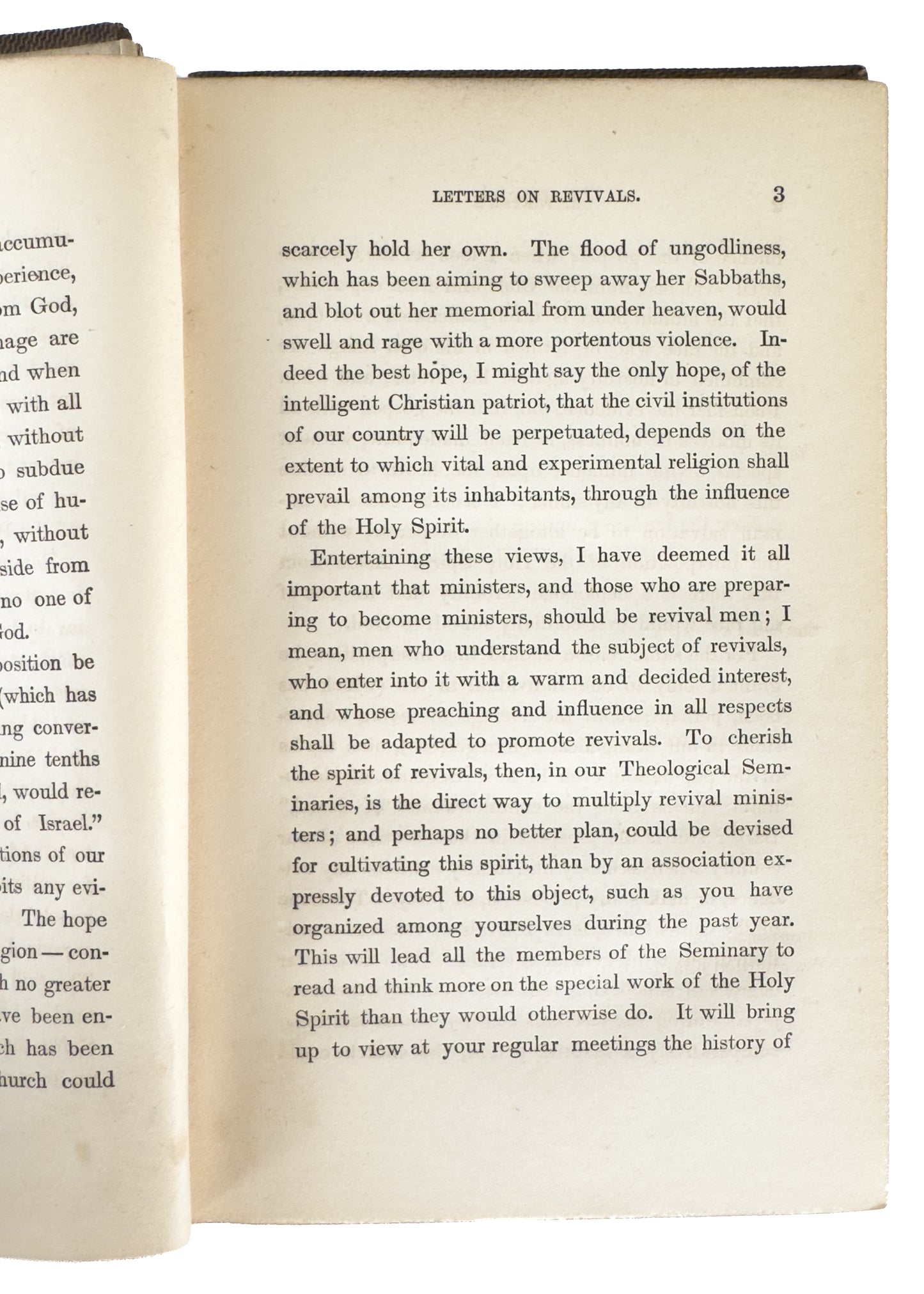 1858 SECOND GREAT AWAKENING. First Hand Letters on Religious Revivals - Haystack Prayer Revival &c.