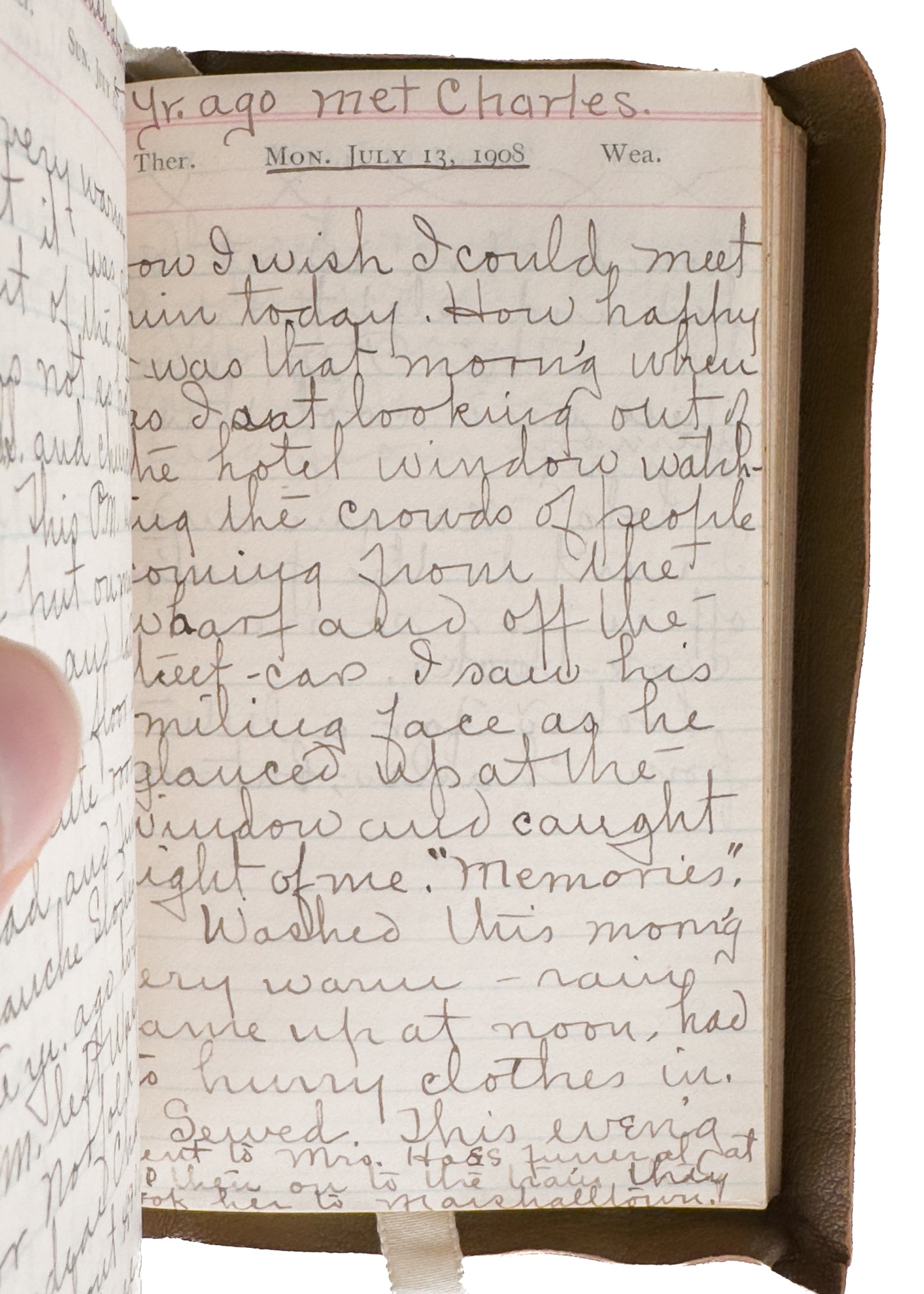 1894-1910 IOWA DIARY. 21 Volumes, 300,000 Word Diary. Dead-Ringer for the Music Man!