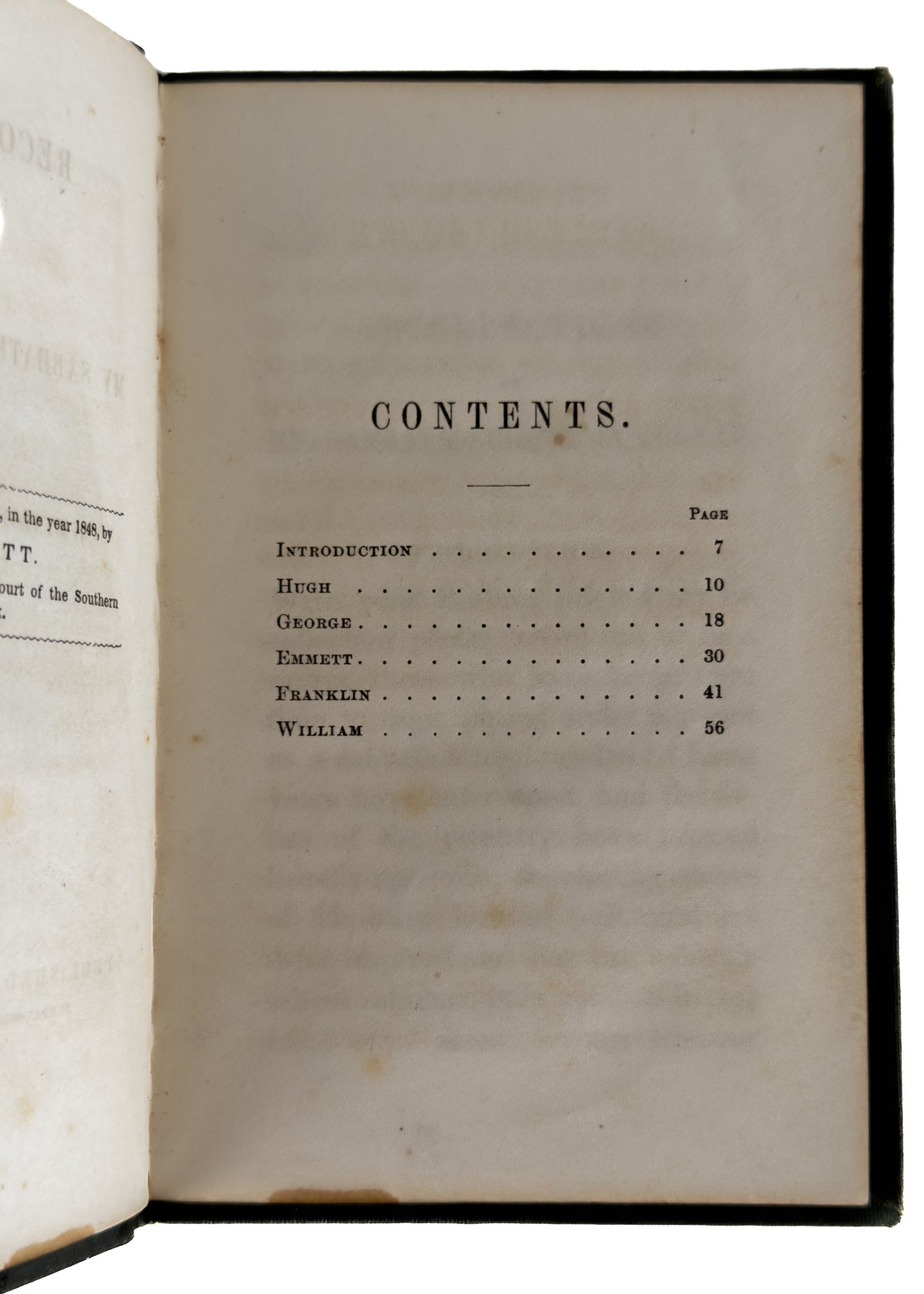 1857 CONVERSION OF CHILDREN. Recollections of My Sabbath School Scholars. VG!