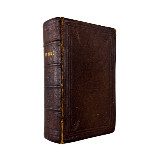 1860 CONFEDERATE HYMNAL. Collection of Hymns by Southern Methodist Publishing. Yancey Family.