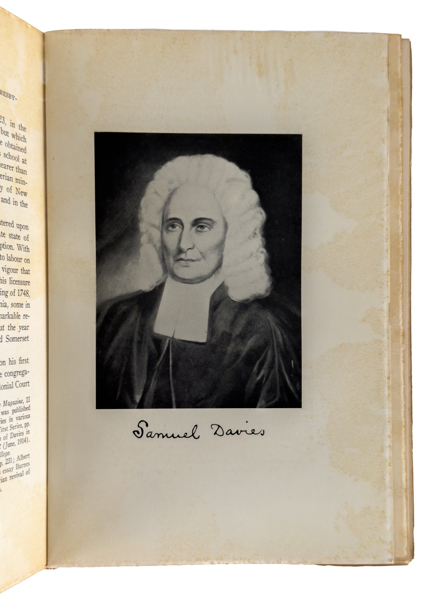 1740-1790 WESLEY M. GEWEHR. Samuel Davies, George Whitefield and the Great Awakening in Virginia.