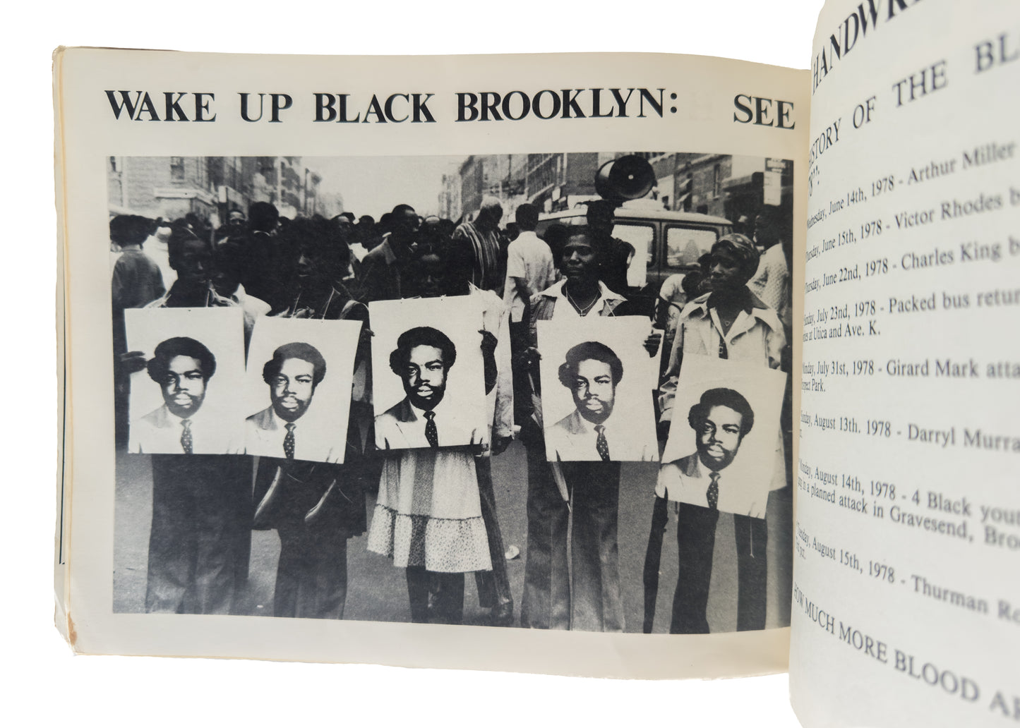 1979 BLACK UNITED FRONT. Rare First Imprint of Important Civil Rights Organization.