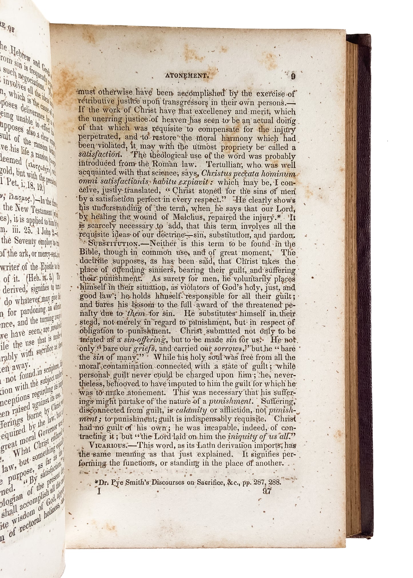 1850 PRESBYTERIAN TRACTS. Three Volumes of "Presbyterian Tracts" in Very Crisp Condition.