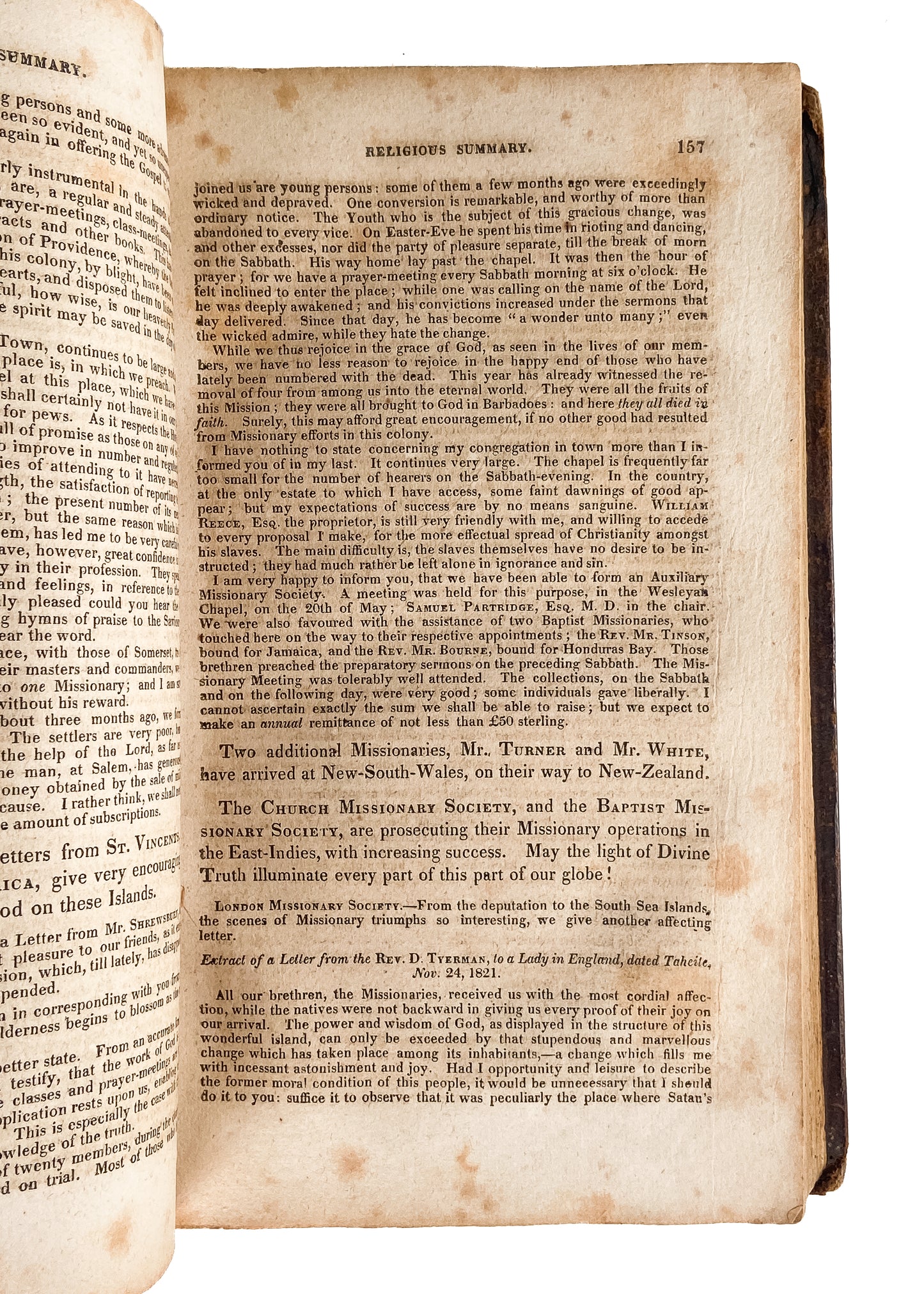 1823 METHODIST MAGAZINE [US]. Revivals & Camp-Meetings; Slavery & Colonization; Eternal Punishment.