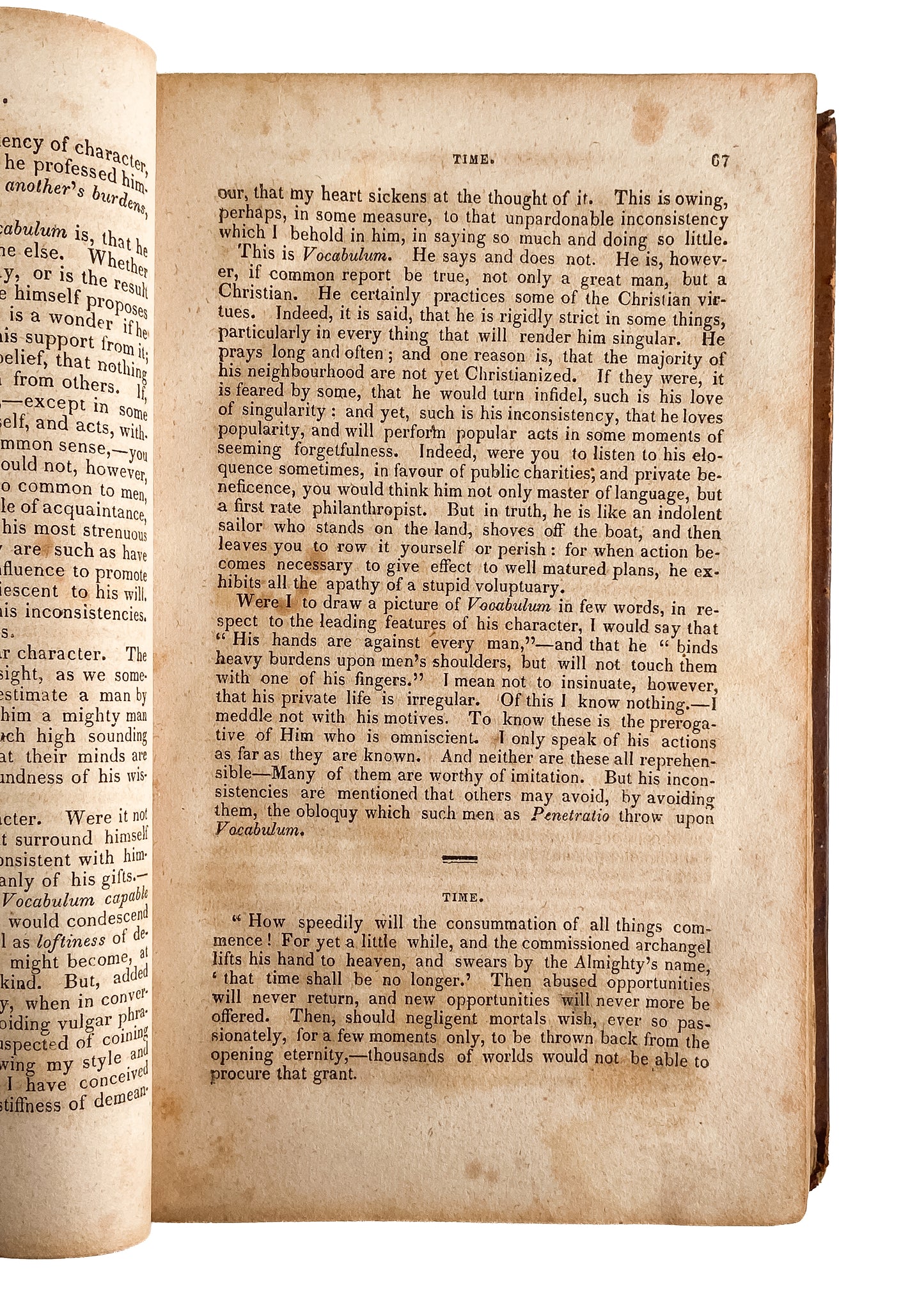 1821 METHODIST MAGAZINE [US]. Revivals & Camp-Meetings; Emotions & Spiritual Life; Natural Theology