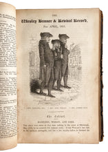 Load image into Gallery viewer, 1851 THE REVIVAL RECORD MAG. Female Preachers, Methodist Memoirs, American Slavery, Illustrated.