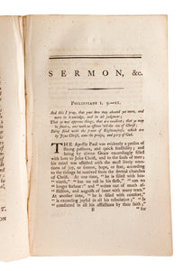 1787 THOMAS SCOTT. On Christian Sanctification - Preached in John Newton's Church. Superb!