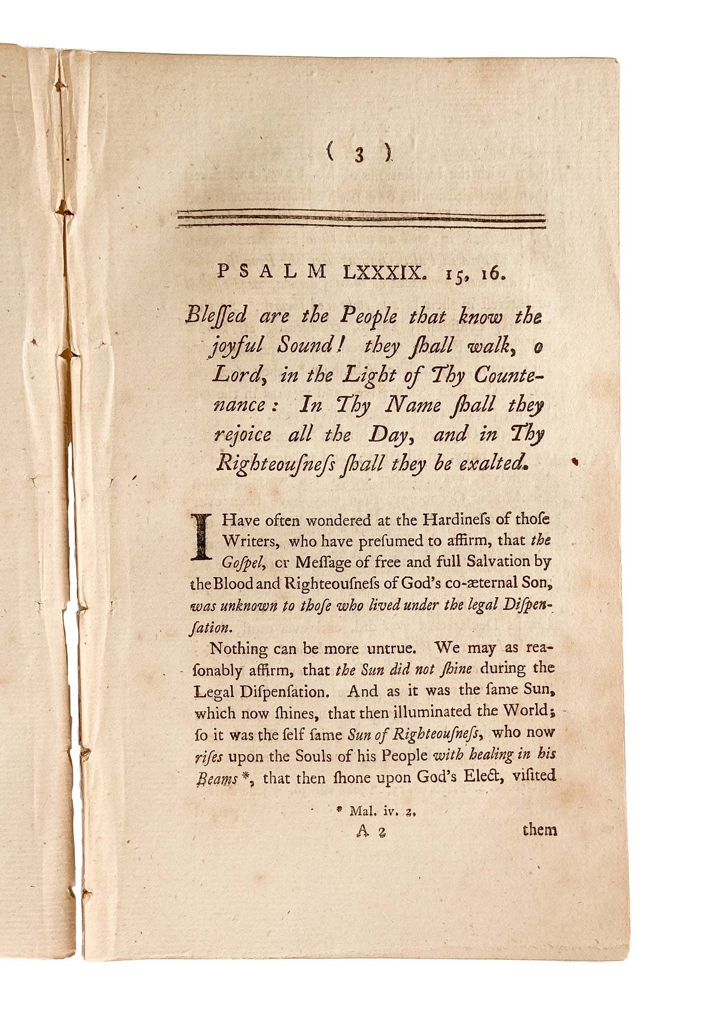 1785 AUGUSTUS TOPLADY. His Most Influential Sermon - Good News from Heaven!