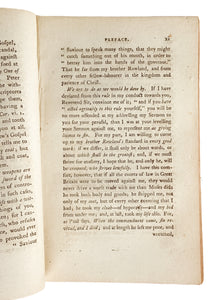 1792 ANTINOMIAN CONTROVERSY. Public Controversy Between Rowland Hill and William Huntington.