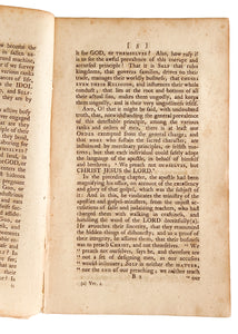 1759 GILBERT TENNENT. Great Awakening Divine on Christ-Centered, Revivalist Preaching.