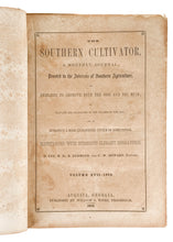 Load image into Gallery viewer, 1859 SOUTHERN PLANTATION SLAVERY. Rare Georgia Pro-Slavery Periodical for Re-Opening Slave Trade.