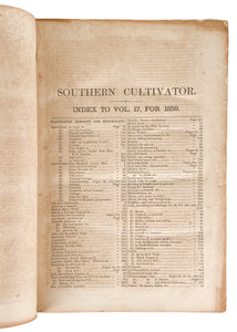 1859 SOUTHERN PLANTATION SLAVERY. Rare Georgia Pro-Slavery Periodical for Re-Opening Slave Trade.
