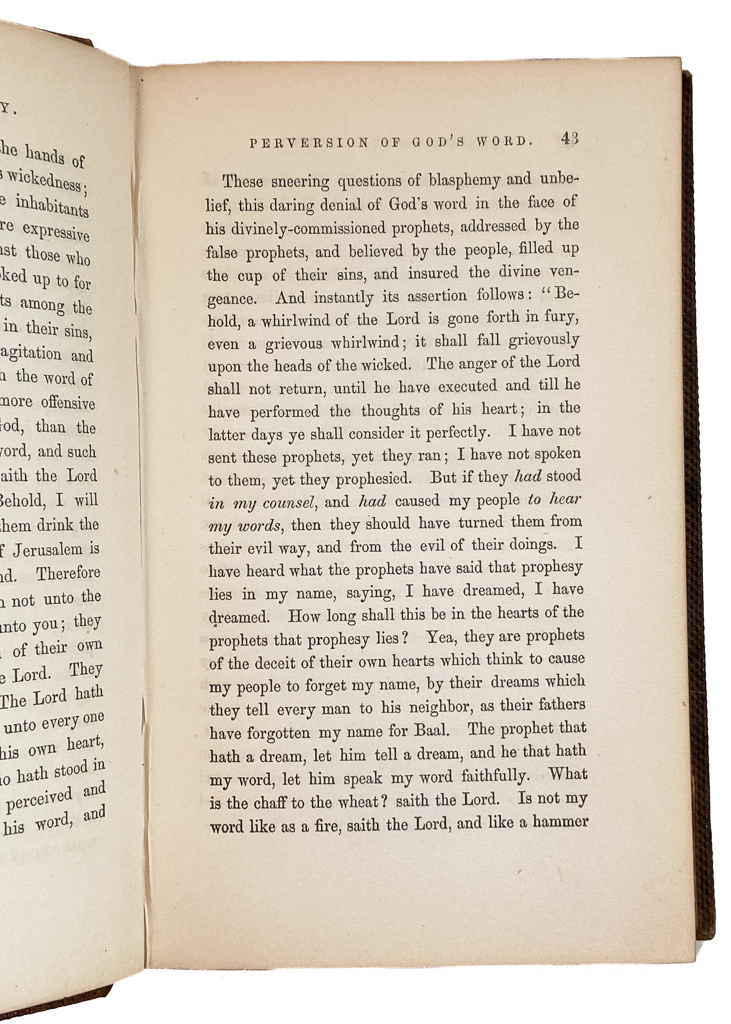 1857 CALL TO PREACH AGAINST SLAVERY. God Against Slavery by George B. Cheever.