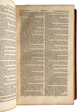 Load image into Gallery viewer, 1829 SUNDAY SCHOOL ISSUE BIBLE. Rare British &amp; Foreign Bible Society Block-Embossed Bible