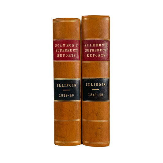 1839-1844 ABRAHAM LINCOLN. Argues the Slave Case that Changed America. Superb Provenance.