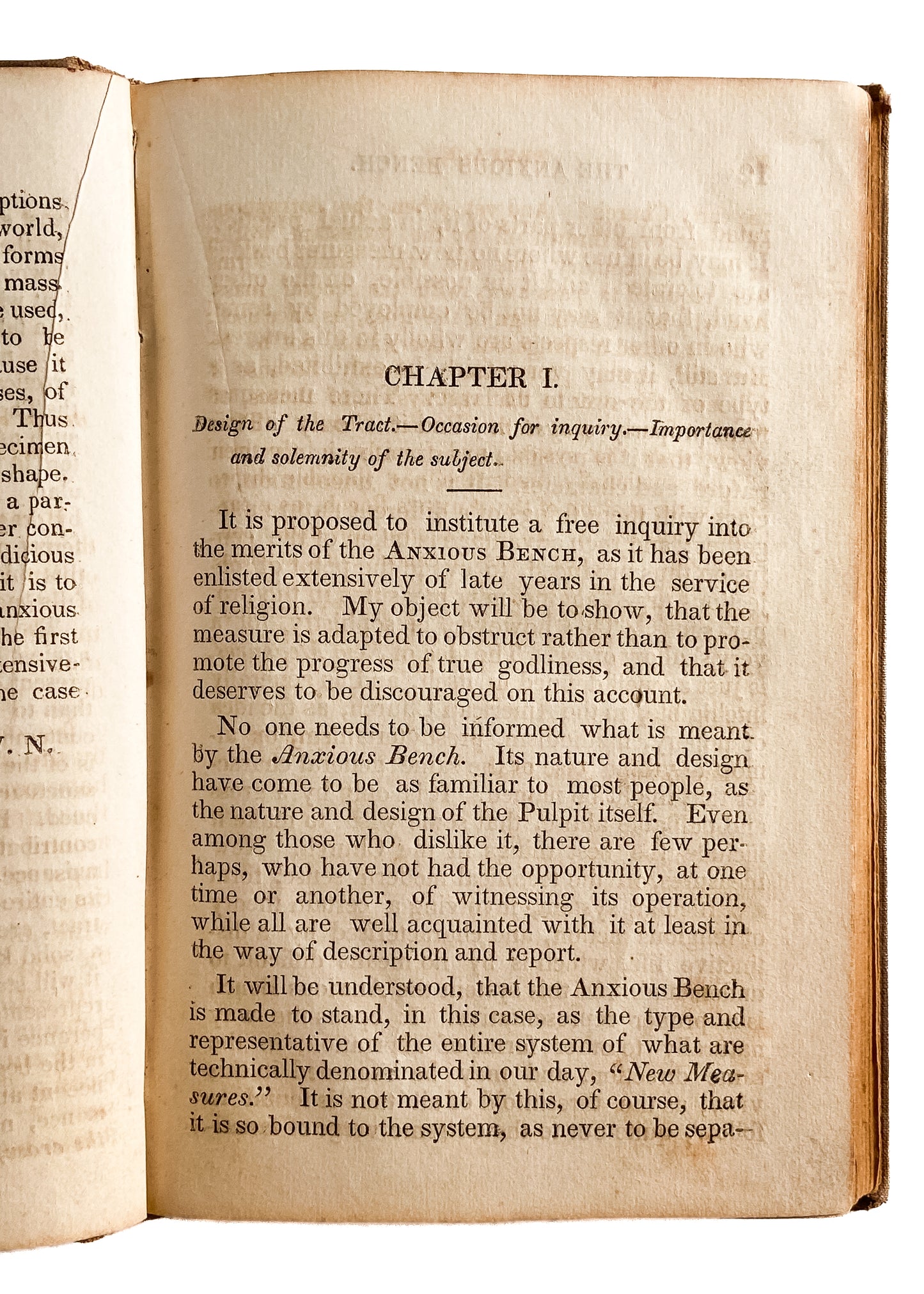 1844 JOHN NEVIN. The Anxious Bench. A Critique of Charles G. Finney, Emotionalism, and the "New Methods."