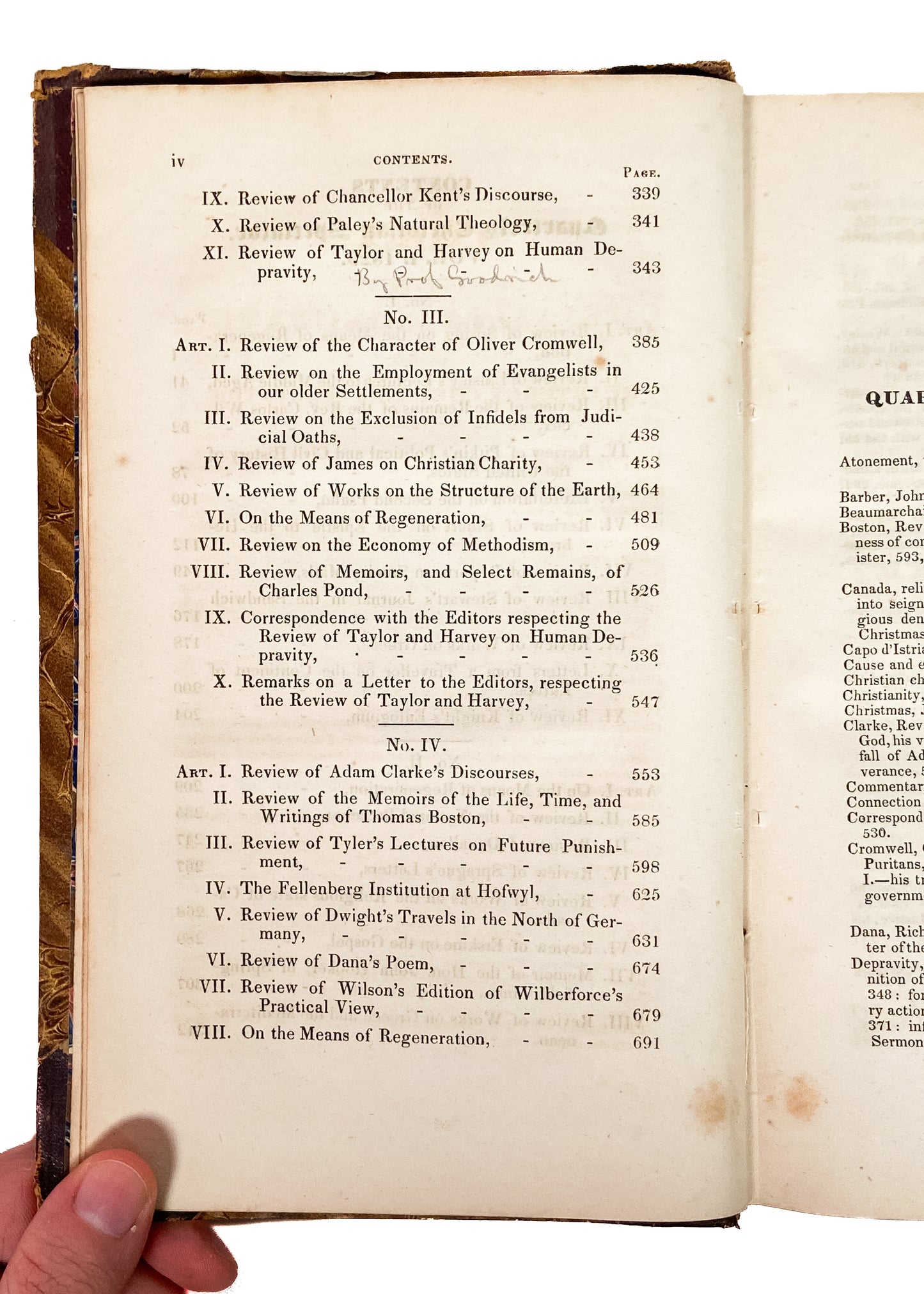 1829-1834 CHRISTIAN SPECTATOR. Six Years of Important Great Awakening & Abolitionist Periodical.