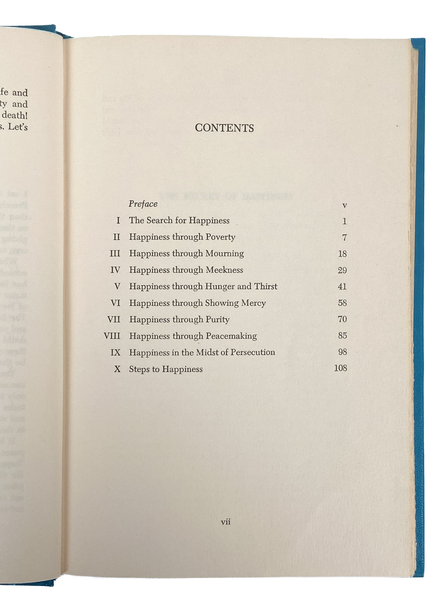 1955 BILLY GRAHAM. Signed First Edition. The Secret of Happiness. Jesus on the Beatitudes.