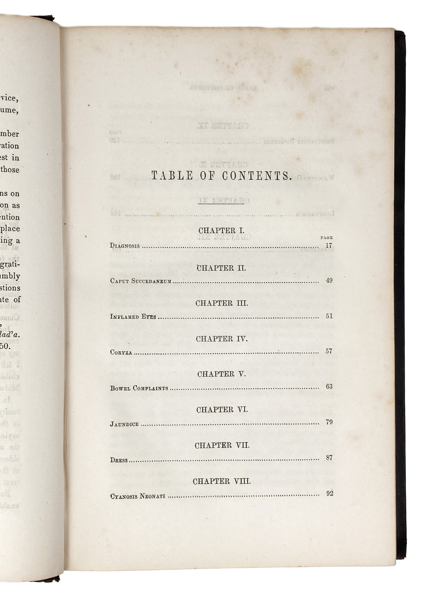 1850 CHARLES D. MEIGS. Observations on Diseases of Young Children. Very Rare Pediatrics Work.