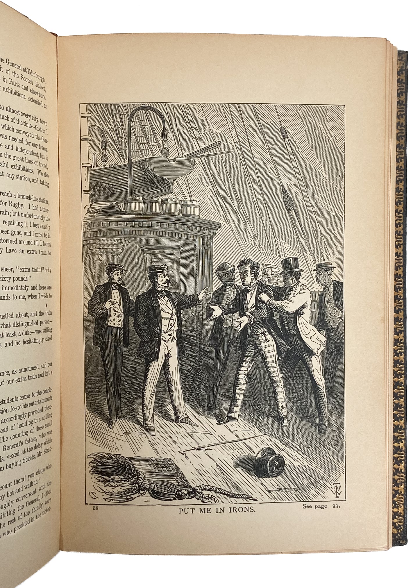 1889 P. T. BARNUM. Fine Binding First Editionof Sixty-Years' Recollections of P. T. Barnum.