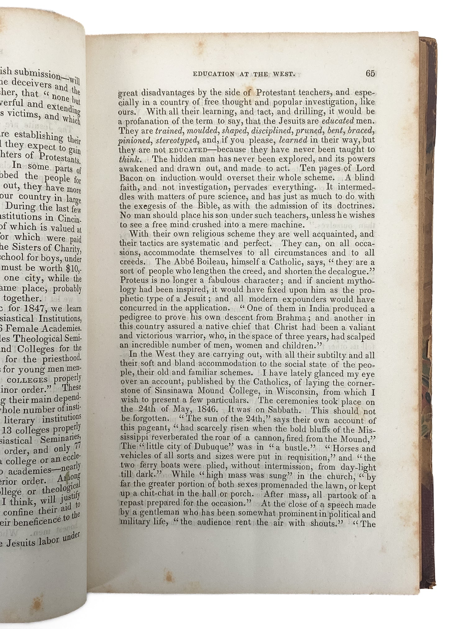 1847 AMERICAN NATIONAL PREACHER. The Best Revivalist and Evangelical Sermons of the Year.