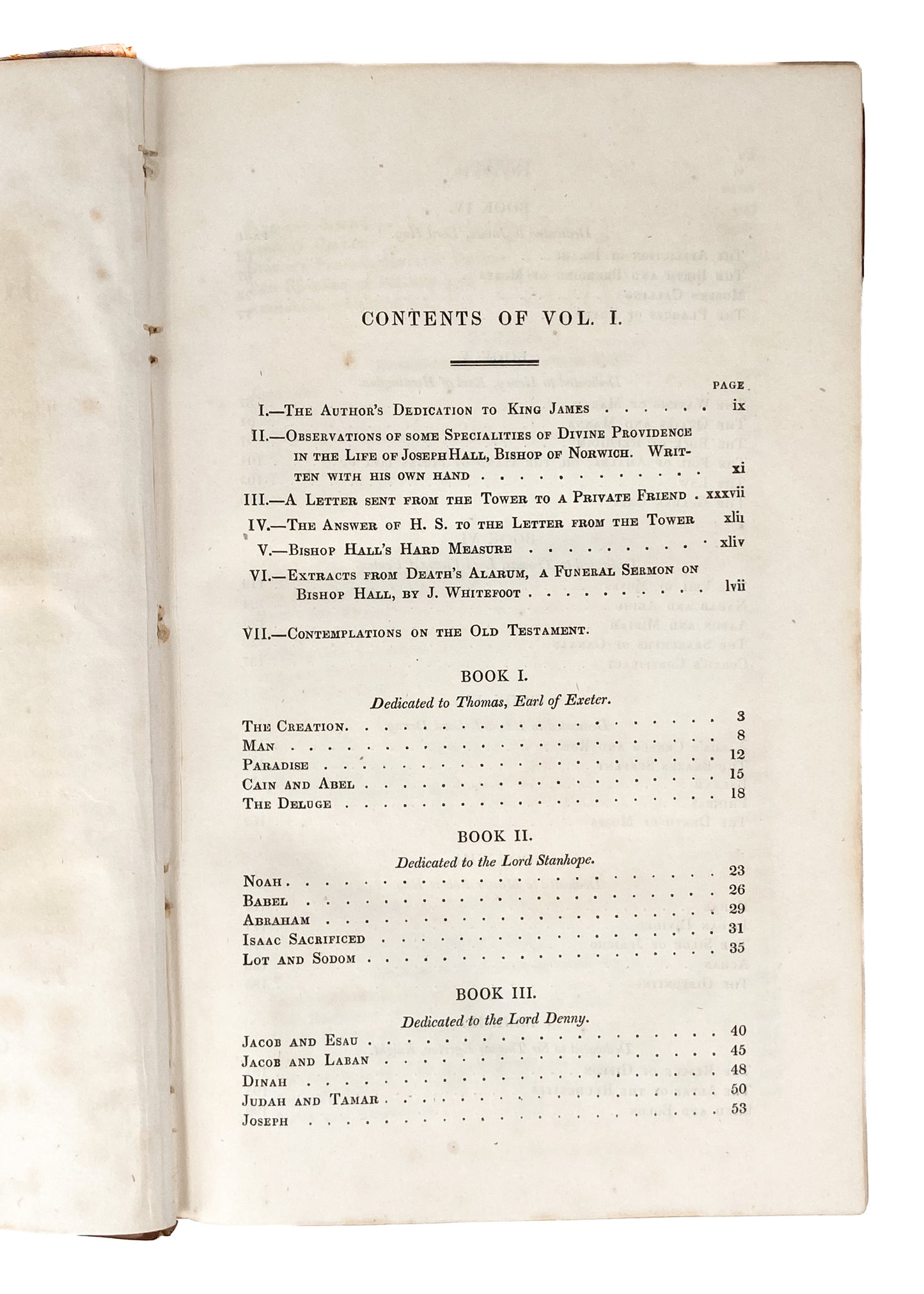 1837 JOSEPH HALL [1574-1656]. The Works of Joseph Hall in Twelve Volumes. Spurgeon Recommended!