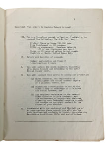 1964 STAR TREK. Rare First Draft Pitch Proposal Print for Star Trek. Wildly Different!