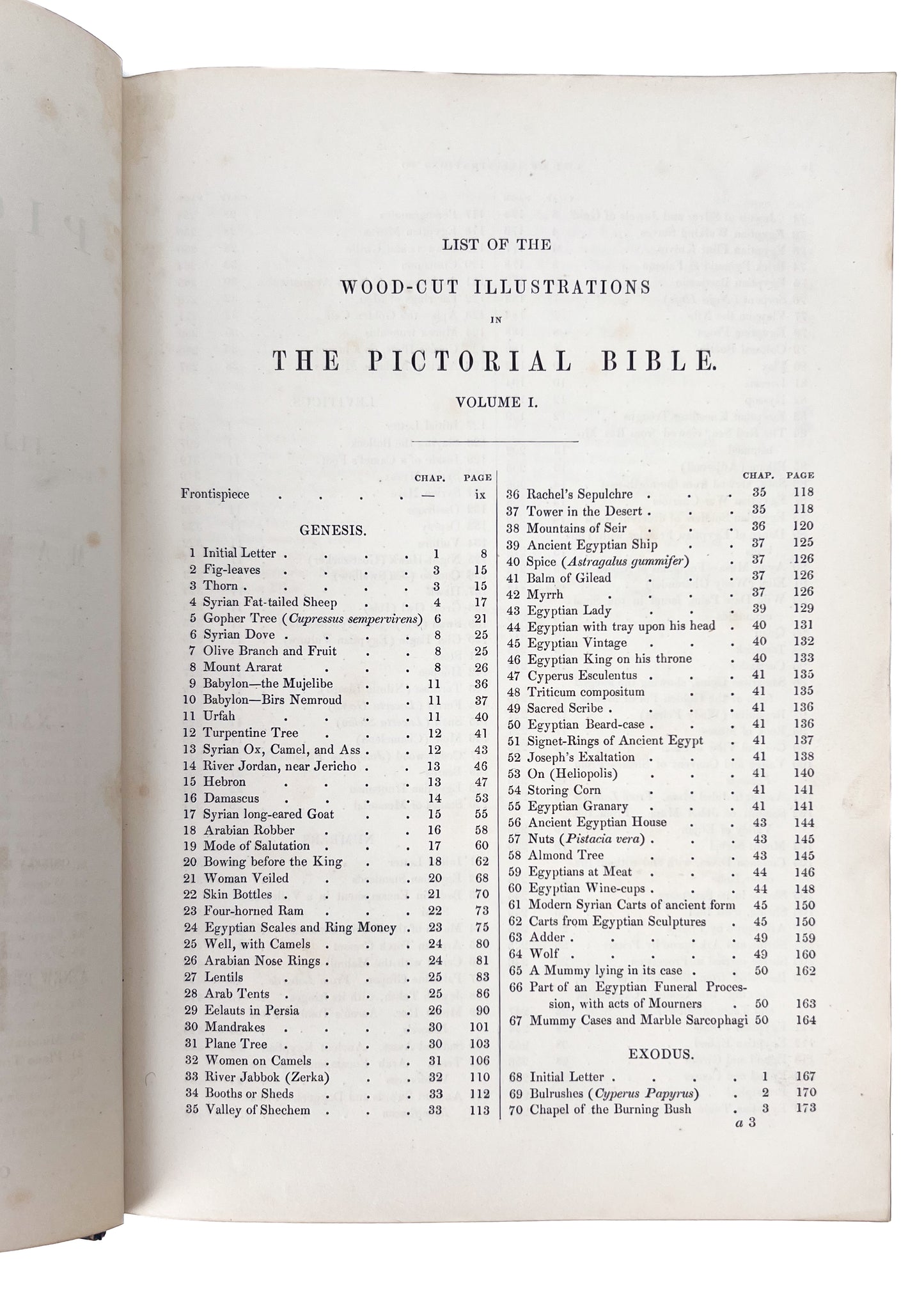 1847 JOHN KITTO. The Pictorial Bible in Four Straight-Grain Calf Bindings. Spurgeon Recommended