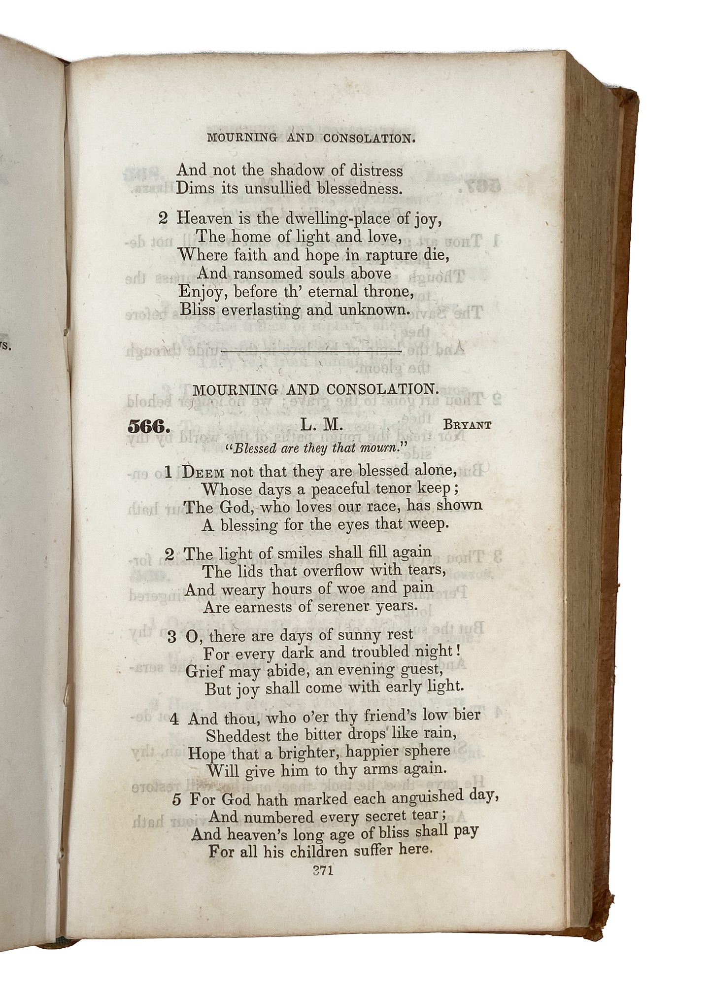 1846 UNIVERSALIST HYMNAL. First Edition of Influential Hymnal Owned by "Wolf in Sheep's Clothing."