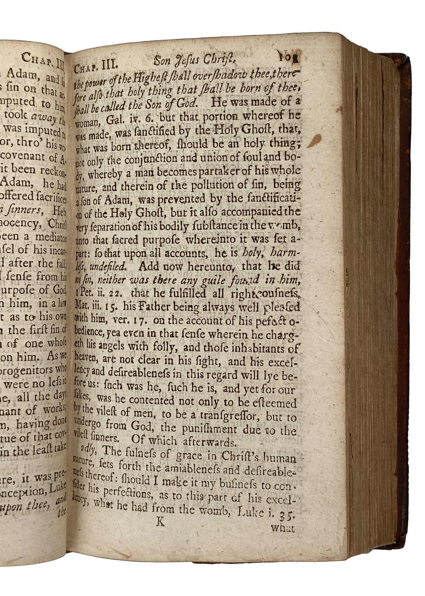 1770 JOHN OWEN. On Communion with God. Early Scottish Edition of Puritan Classic.