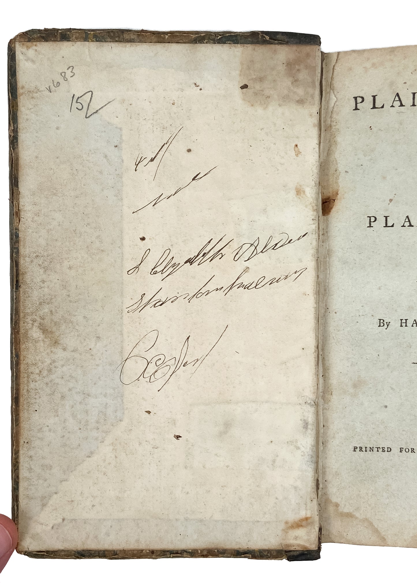 1792 FEMALE PRESBYTERIAN SERMONS. Rare Female "Written" Sermons Argue for Status Quo, Including Servants & Slaves.