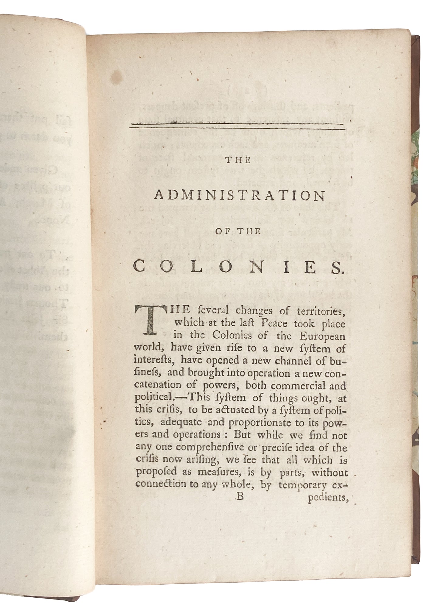 1768 [AMERICAN REVOLUTION] Sympathetic Colonial Administrator Argues against Stamp Act, Excessive Taxation, &c.