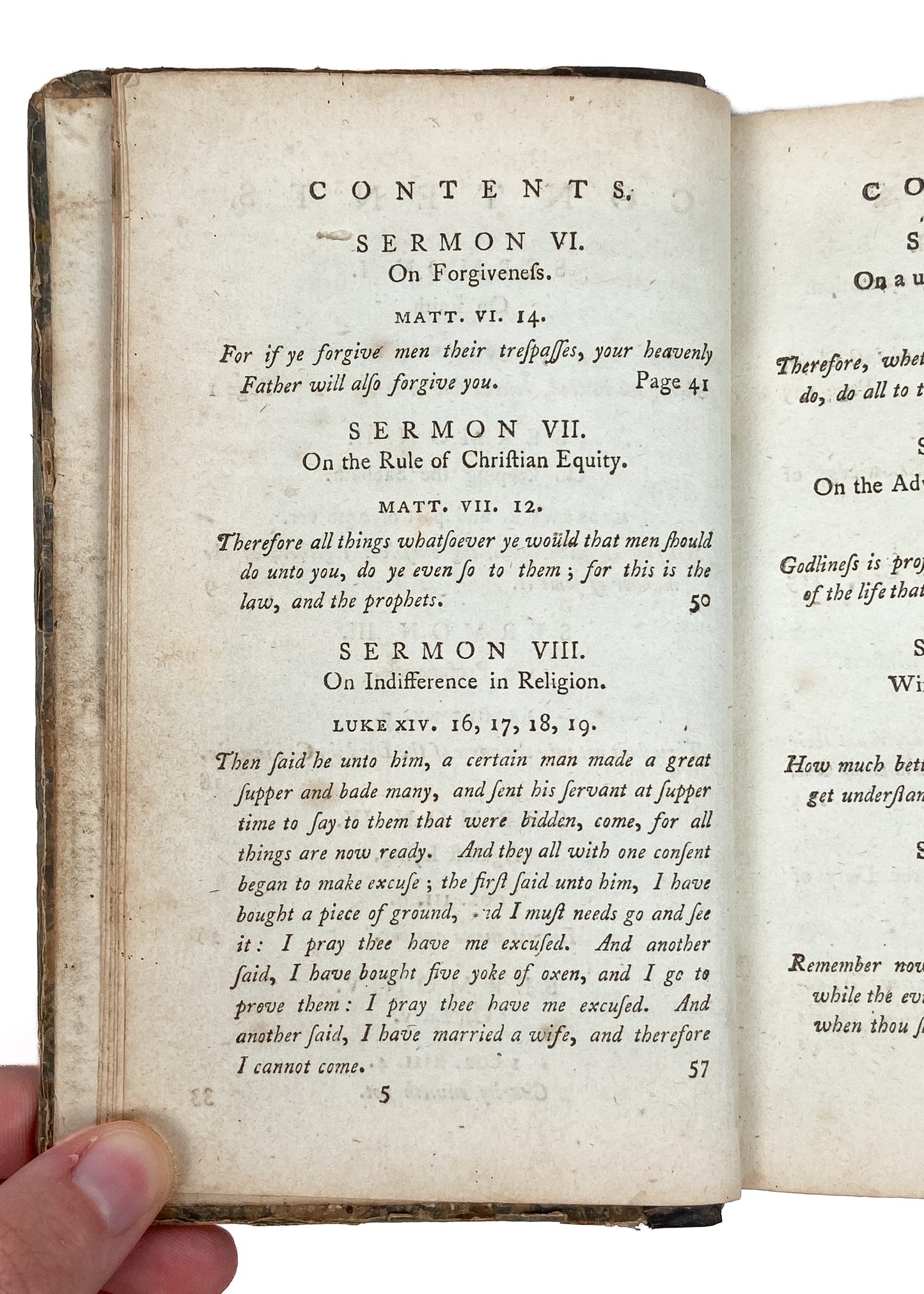 1792 FEMALE PRESBYTERIAN SERMONS. Rare Female "Written" Sermons Argue for Status Quo, Including Servants & Slaves.