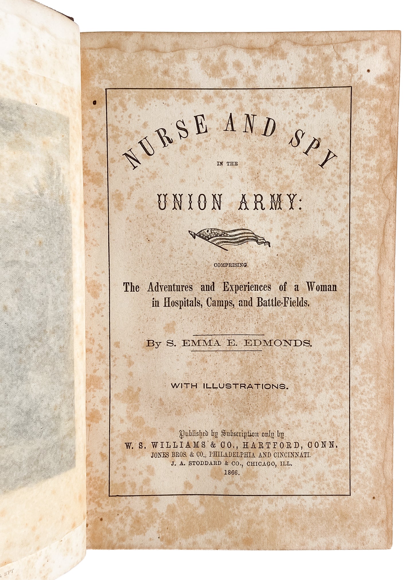 1865 CIVIL WAR. An Account of a Cross-Dressing, Black-Face Wearing Bible Salesman, Soldier, & Spy.