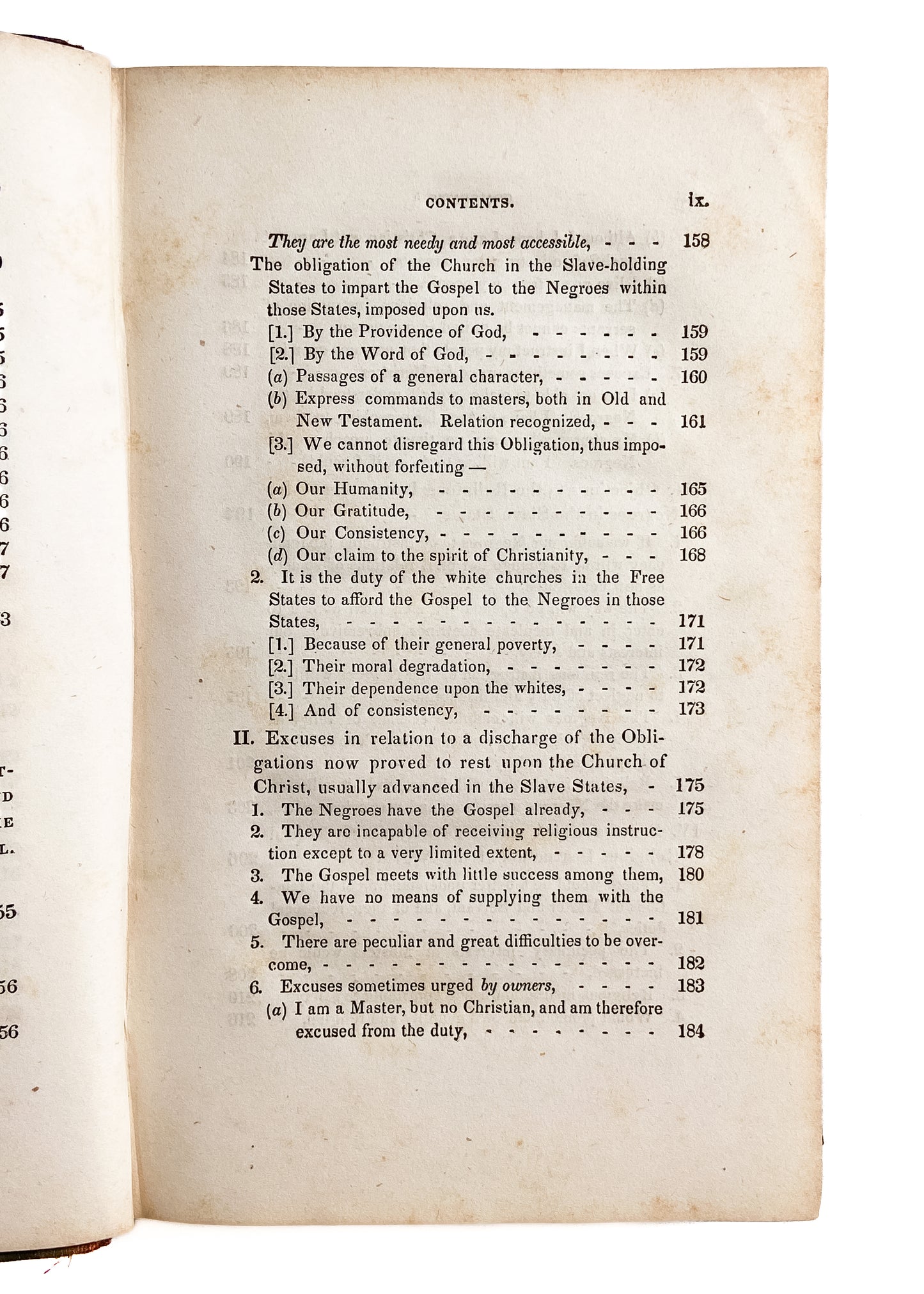 1842 SLAVES & CHRISTIANITY. The Religious Instruction of the Negroes on Georgia Plantations.