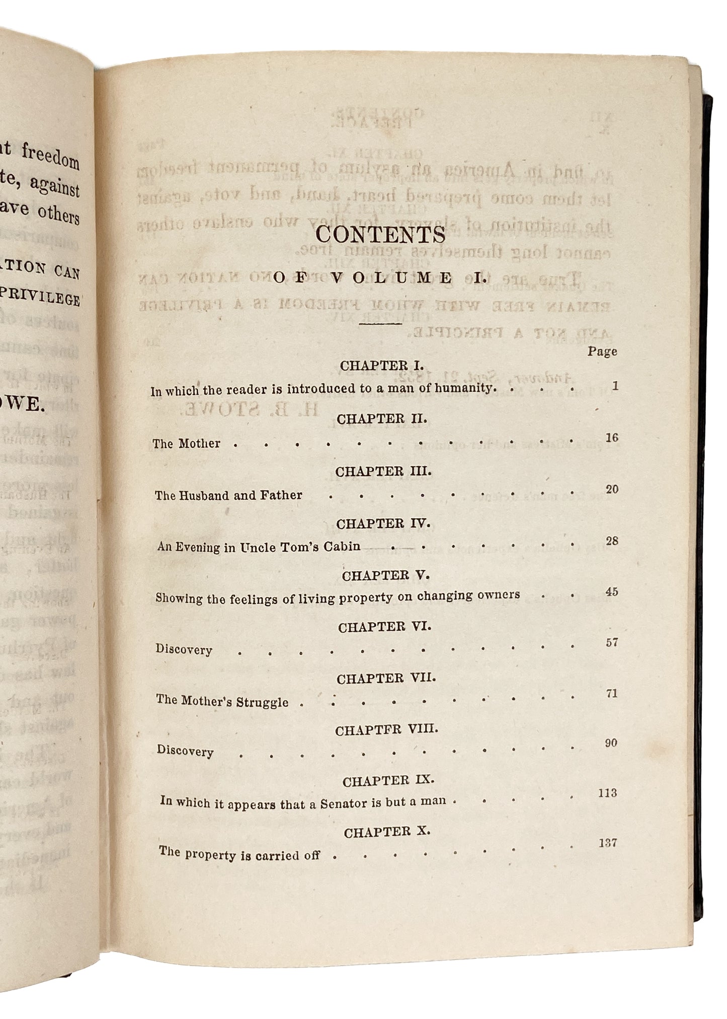 1852 HARRIET BEECHER STOWE. Uncle Tom's Cabin. First Continental Edition + True First Edition.