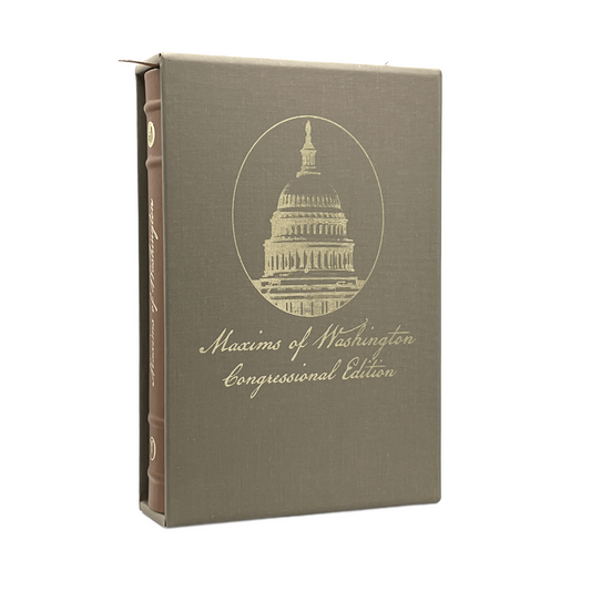 2017 JOHN FREDERICK SCHROEDER. Maxims of Washington; Political, Social, Moral, a