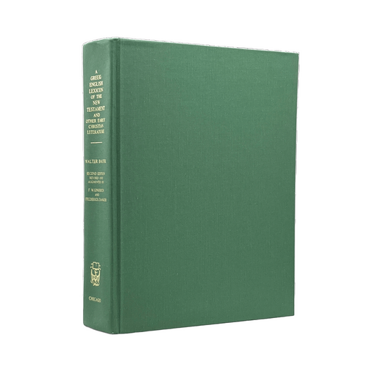 1979 WILLIAM F. ARNDT. A Greek-English Lexicon of the New Testament and Other Ea