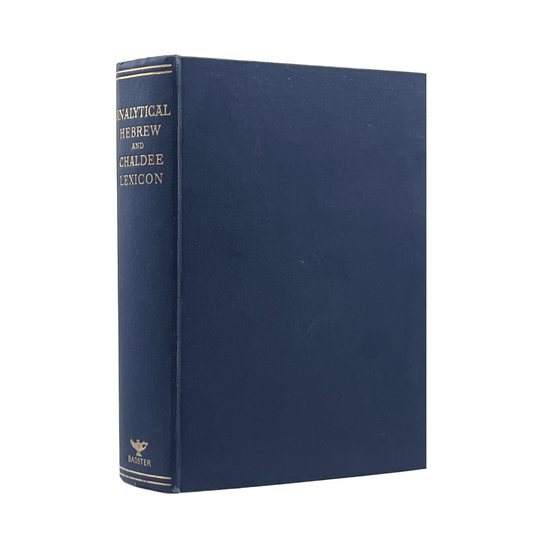 1963 B. DAVIDSON. The Analytical Hebrew and Chaldee Lexicon