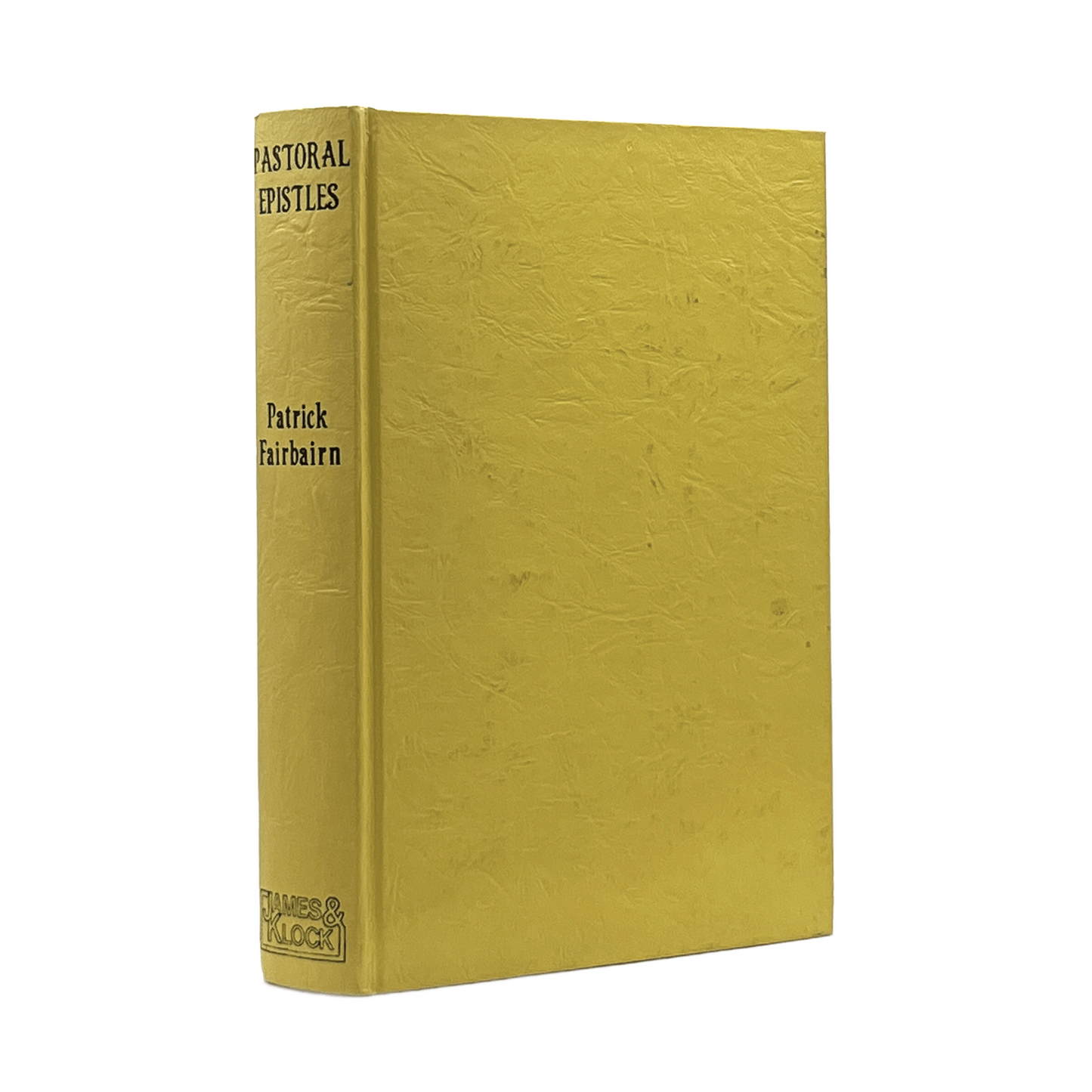 1976 PATRICK FAIRBAIRN. Pastoral Epistles