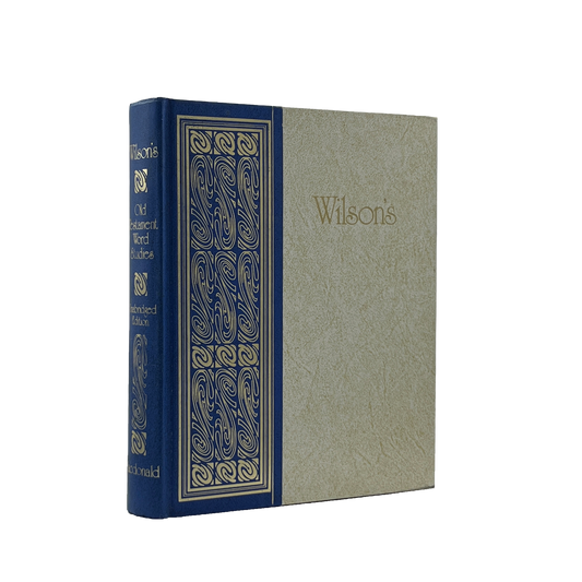 c.1980 WILLIAM WILSON. Wilson's Old Testament Word Studies