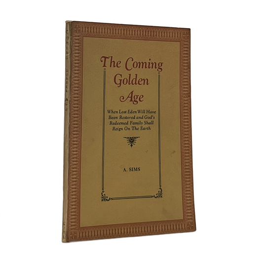 c.1930 A. SIMS. The Coming Golden Age