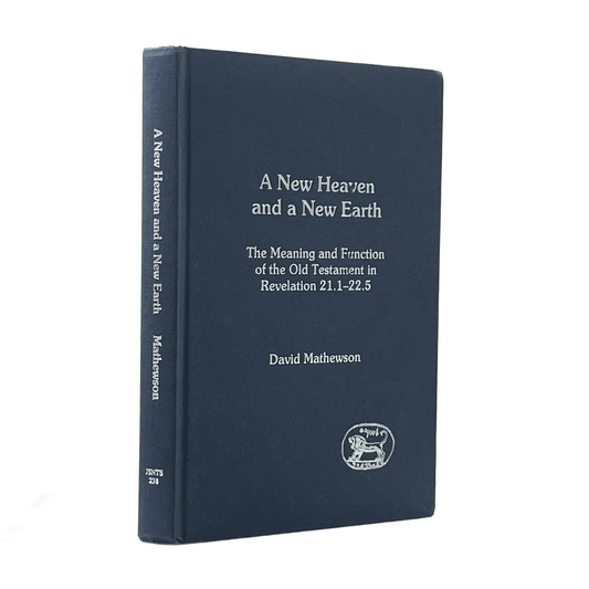 2003 DAVID MATTHEWSON. A New Heaven and a New Earth