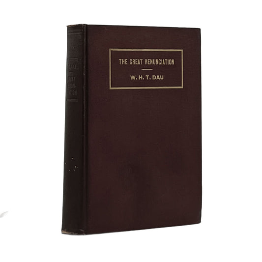 1920 W.H.T. DAU. The Great Renunciation Leave from the Story of Luther's Life