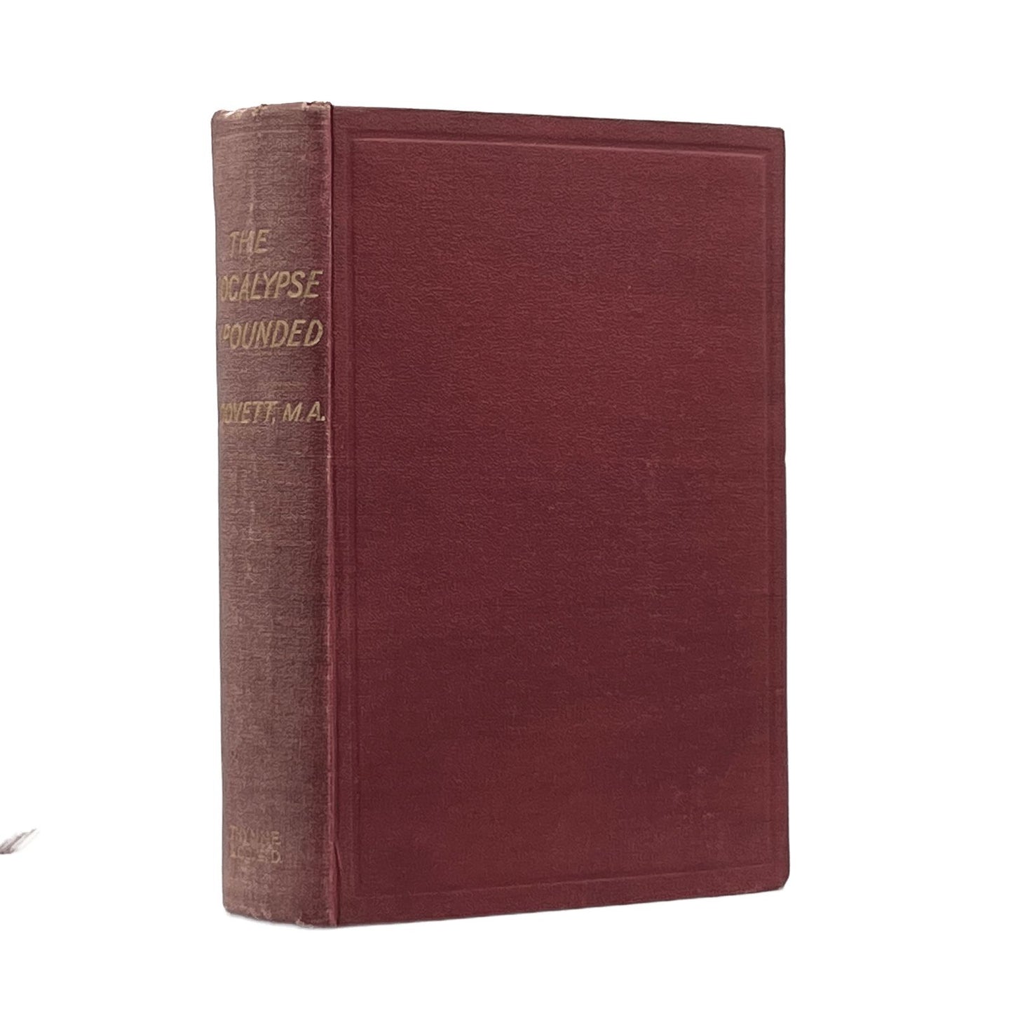 1929 ROBERT GOVETT, M.A. The Apocalypse Expounded by Scripture