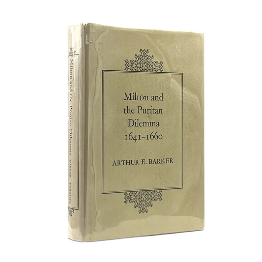 1964 ARTHUR E. BARKER. Milton and the Dilemma 1641-1660